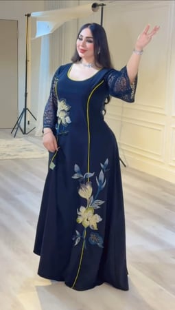 فستان سهرة طويل