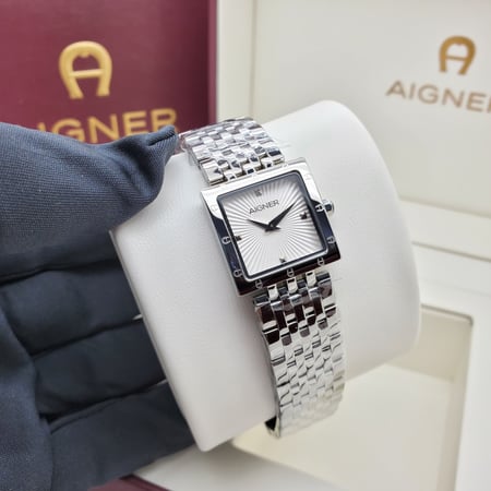 ساعة اقنر فضي   شامل الملحقات الماستر