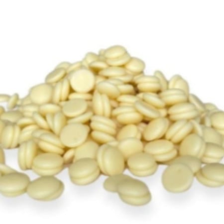 حبيبات شوكولاتة هيركو ابيض 1 كيلو - خبايا الشوكولاتة