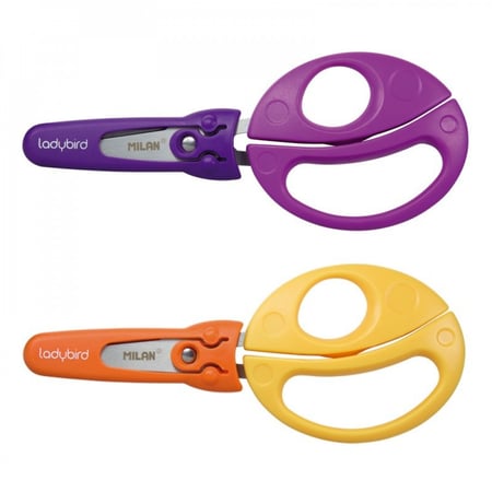 مقص  ورق أمن مع حماية للاطفال (حبة)