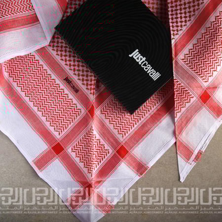 شماغ جست كافالي أحمر اخر اصدار~