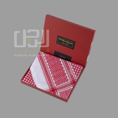 شماغ بروجيه فيفر احمر اولادي