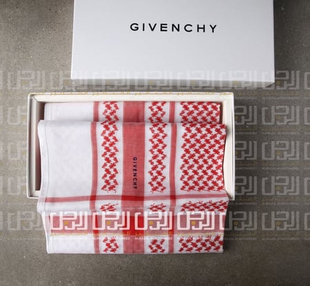 شماغ جيفنشي احمر الرسمي