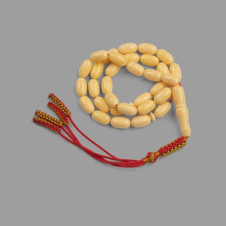 سبحة من تراب كهرمان لبناني