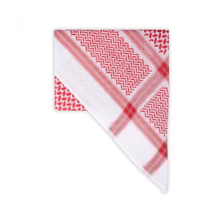 شماغ بروجيه رجالي احمر لون خاص بيكاس