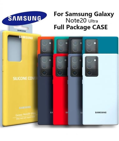 كفرات سيلكون  للهاتف سامسونج جلكسي نوت 20 الترا  / Samsung Galaxy Note 20 Ultra case