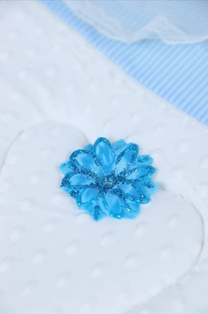 سرير أطفال محمول قابل للطي-لون ازرق