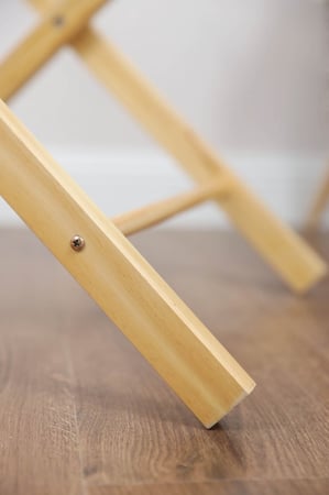 مهد مواليد (سلة موسى)سكري + قاعدة خشبي