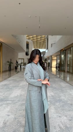 بليزر قماش لينن تيفاني