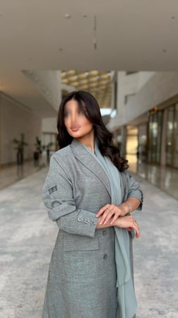 بليزر قماش لينن تيفاني