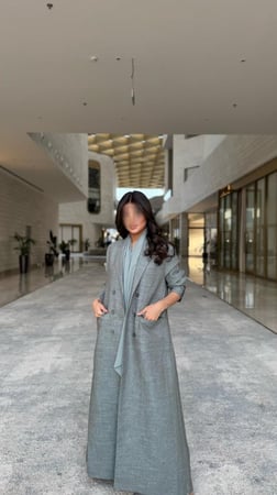 بليزر قماش لينن تيفاني