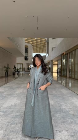 بليزر قماش لينن تيفاني