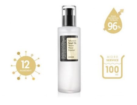 مستحضر الحلزون cosrx Advanced Snail 96 Mucin Power Essence