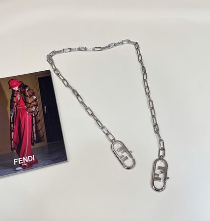 Strap You Silver-coloured metal shoulder strap