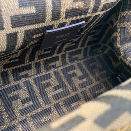 Fendi First Small Black nappa leather
