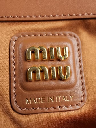 Miu miu Leather Beau 34cm