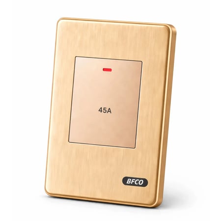 مفتاح مكيف 45 أمبير مقاس 7×14 بريشد ماركة بفكو