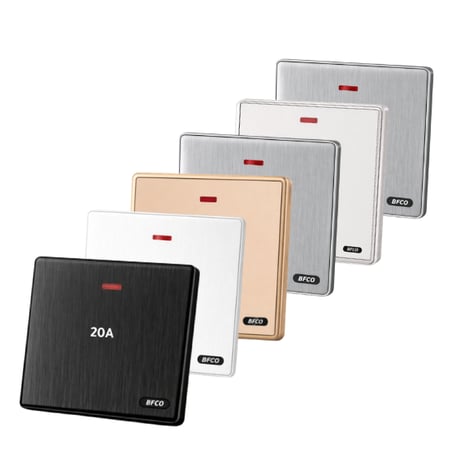 مفتاح سخان 20 أمبير بريشد ماركة بفكو