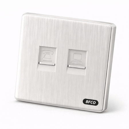 فيش شبكة كمبيوتر مزدوج بريشد ماركة بفكو