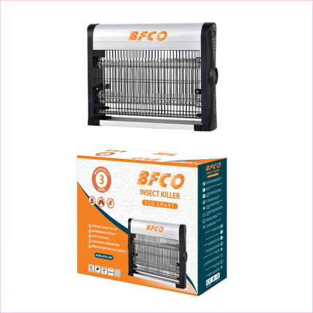 مصيدة حشرات ليد كهربائي بالأشعة فوق البنفسجية بقدرة 20 واط ماركة بفكو