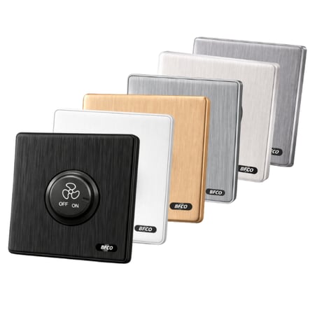 مفتاح مروحة بريشد ماركة بفكو