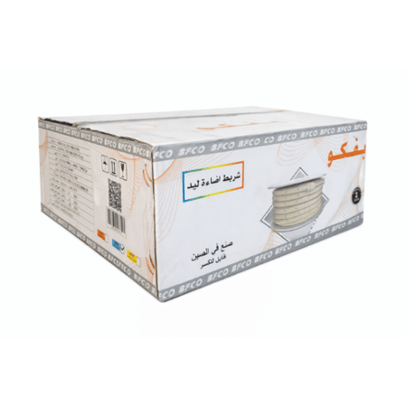 شريط ليد زينة 3 خط كبس  11 واط طول 50 متر  180 لمبة ماركة بفكو