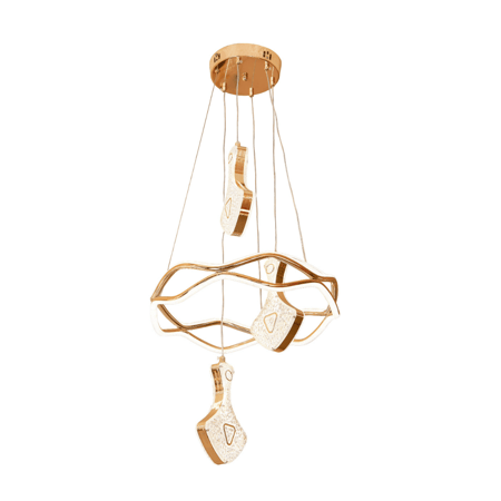 نجف ليد مودرن ذهبي م/101192-3+1GD ماركة بفكو