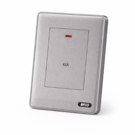 مفتاح مكيف 45 أمبير مقاس 7×14 سادة ماركة بفكو