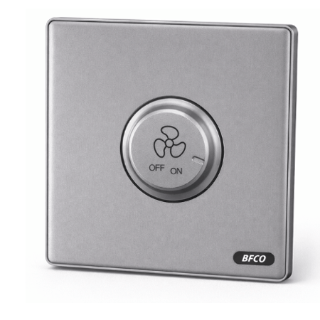 مفتاح مروحة سادة ماركة بفكو