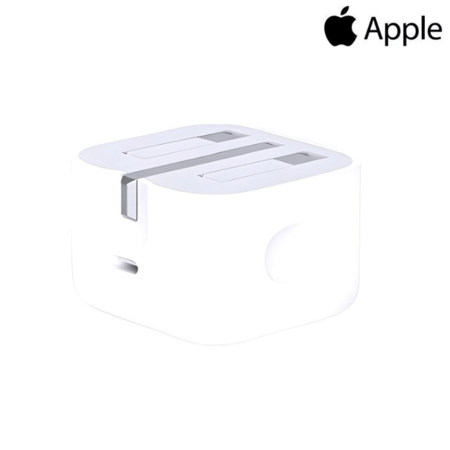 شاحن أبل سريع 20 واط PD أصلي بضمان حاسبات العرب