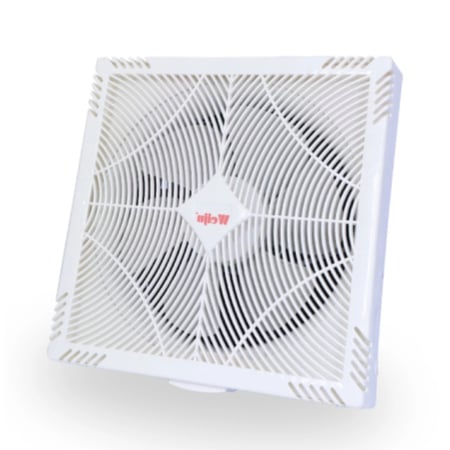 مروحة شفط مربعة بغطاء شبكي أمامي  6 ريشة مقاس 30×30 سم ماركة ويجو