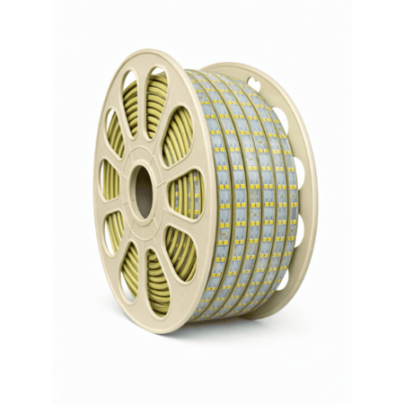 شريط ليد زينة 2 خط غرز 6 واط طول 50 متر  120 لمبة ماركة بفكو