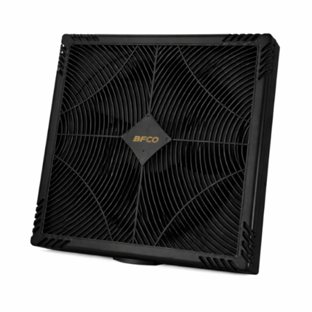 مروحة شفط مع شبك 30*30 ماركة بفكو