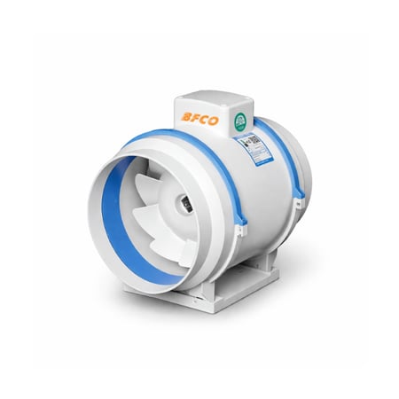 مروحة شفط حديد 4 بوصة 28 واط ماركة بفكو