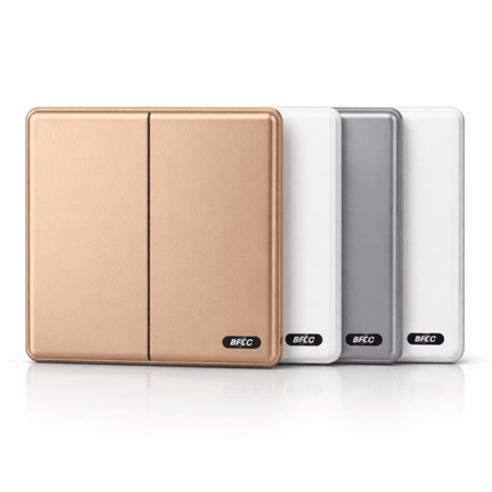 مفتاح مزدوج 16 أمبير سادة ماركة بفكو