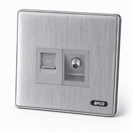 فيش تليفون مع فيش دش بريشد ماركة بفكو