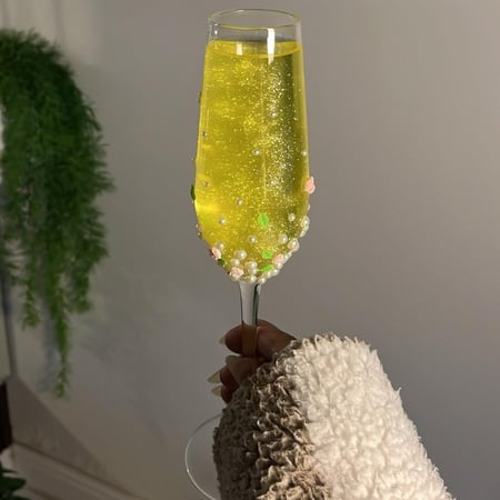 علبة جليتر غذائي ذهبي 4g