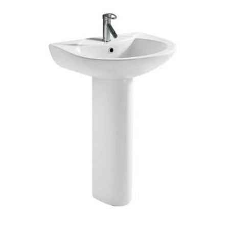 مغسله سراميك عمود OS2120319 صيني ORIENT STANDARD ابيض 45*52*83 سم