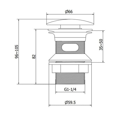 هراب مغسلة اتوماتيك ONE101 صيني ABS اسود