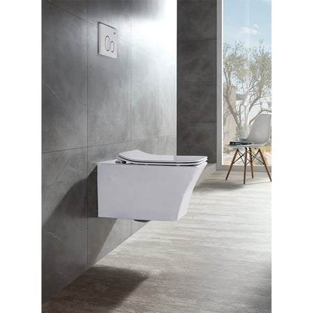 كرسي تعليق مربع LOLO صيني MY-8091 ابيض35*35*55.5 UF ريملس