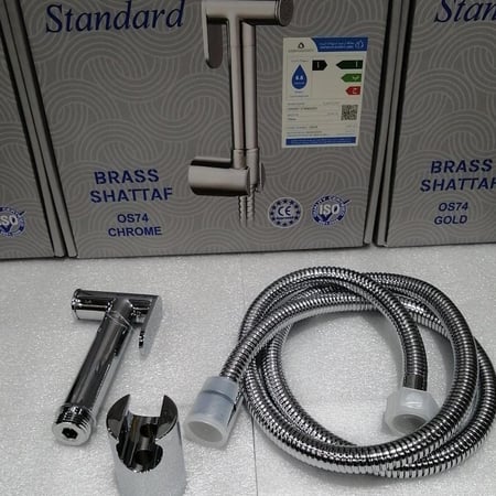 شطاف ضغط نحاس OS74 كروم دائري