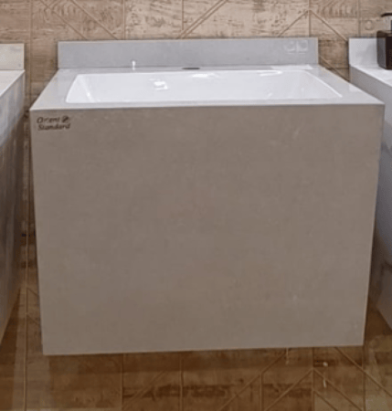 مغسلة تعليق بورسلان OS185 حوض ليزر المقاس 50 سم اللون PW816043