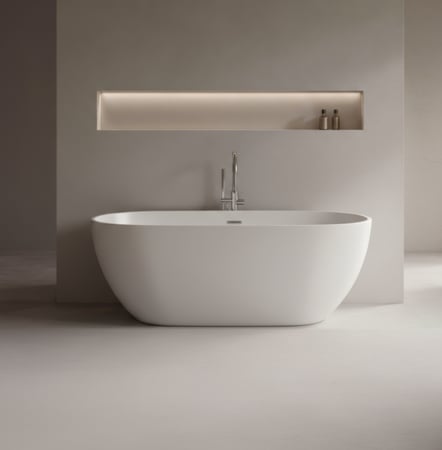 مغطس كلاسيك OS-516 ابيض 60*75*170 بيضاوي