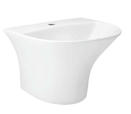 مغسلة سيراميك تعليق ONE228 هندي 36*43*47 سم دائري