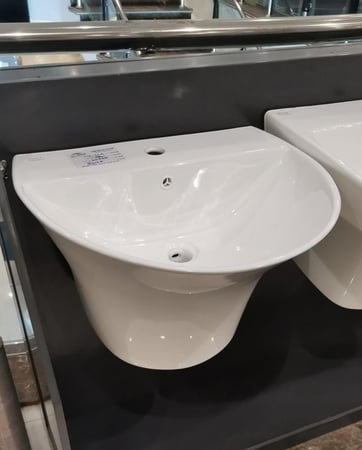 مغسلة سراميك  تعليق  OS2120228 صيني ORIENT STANDARD ابيض 53*46.5*41.5 سم دائري