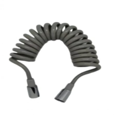 لي شطاف حلزوني رمادي ABS