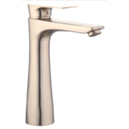 خلاط مغسلة برونزي فاتح عالي مع هراب