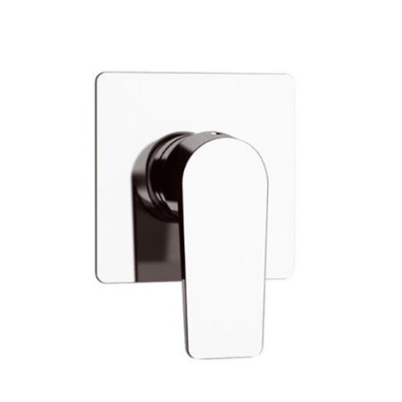 خلاط دش مخفي DREAM كروم خط واحد وجه مربع REMER