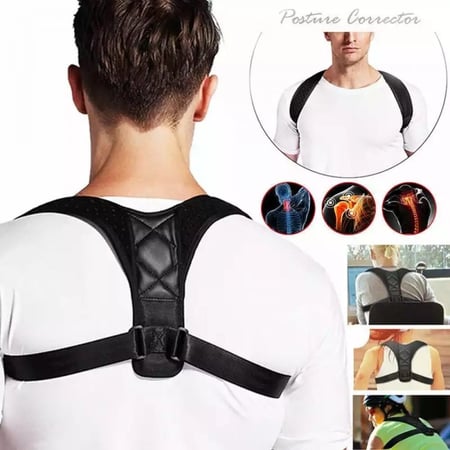 مشد تصحيح وضعية الظهر وتقوس العمود الفقري