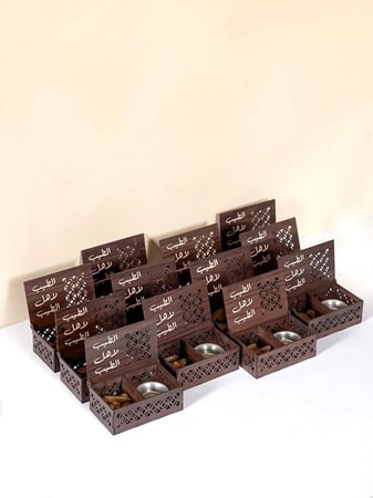 12 مبخرة بالاسم مع 12 أوقية عود مروكي